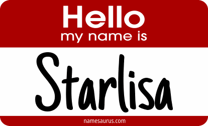 Hello my name is Starlisa png download
