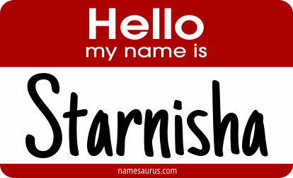 Hello my name is Starnisha png download