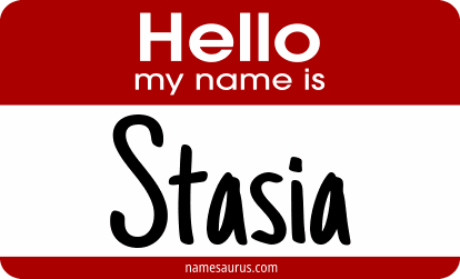 Hello my name is Stasia png download