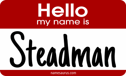 Hello my name is Steadman png download