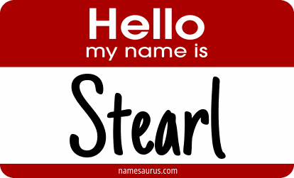 Hello my name is Stearl png download