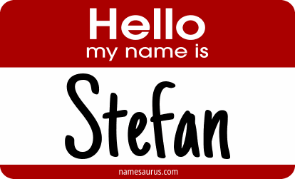 Hello my name is Stefan png download