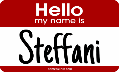 Hello my name is Steffani png download