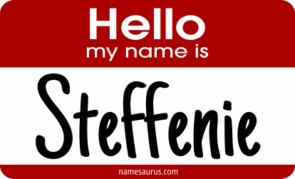 Hello my name is Steffenie png download
