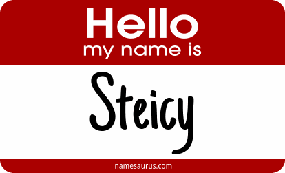 Hello my name is Steicy png download