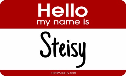 Hello my name is Steisy png download