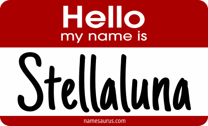 Hello my name is Stellaluna png download