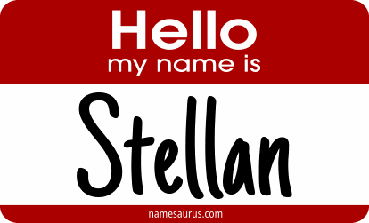 Hello my name is Stellan png download
