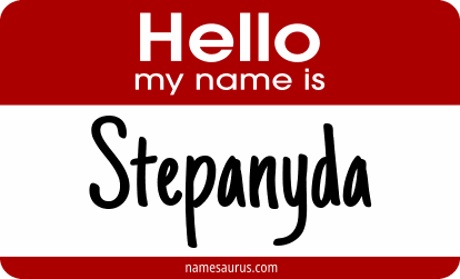 Hello my name is Stepanyda png download