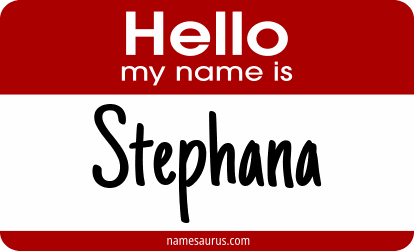 Hello my name is Stephana png download