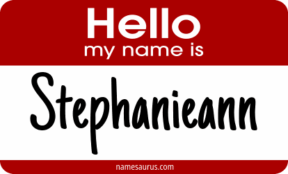 Hello my name is Stephanieann png download