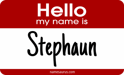 Hello my name is Stephaun png download