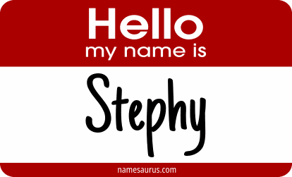 Hello my name is Stephy png download