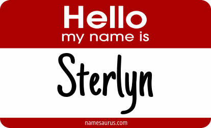 Hello my name is Sterlyn png download