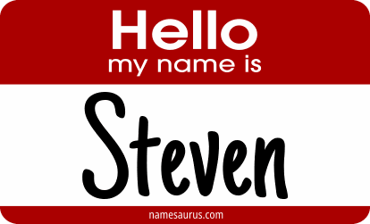 Hello my name is Steven png download