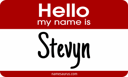 Hello my name is Stevyn png download