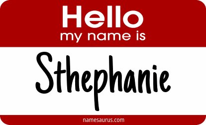 Hello my name is Sthephanie png download