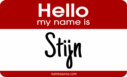 Hello my name is Stijn png download