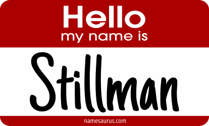 Hello my name is Stillman png download