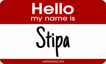 Hello my name is Stipa png download