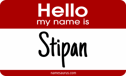Hello my name is Stipan png download