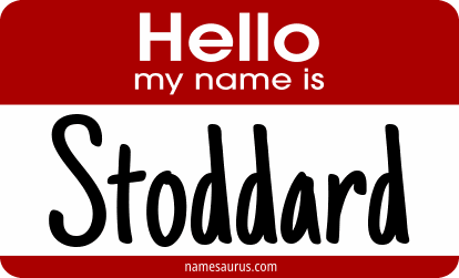 Hello my name is Stoddard png download