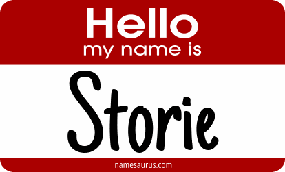 Hello my name is Storie png download