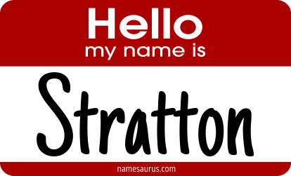 Hello my name is Stratton png download