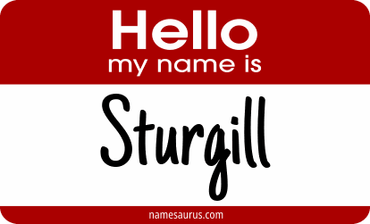 Hello my name is Sturgill png download