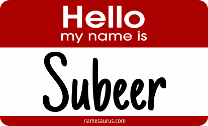 Hello my name is Subeer png download