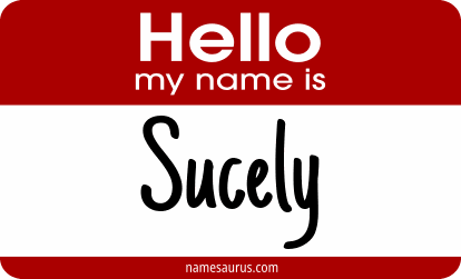 Hello my name is Sucely png download