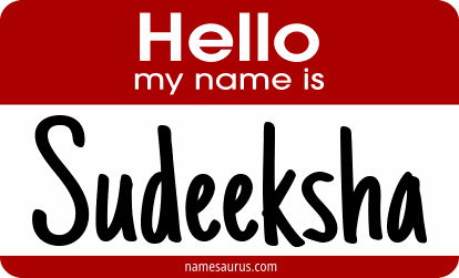 Hello my name is Sudeeksha png download