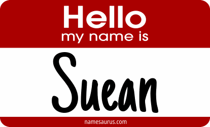 Hello my name is Suean png download
