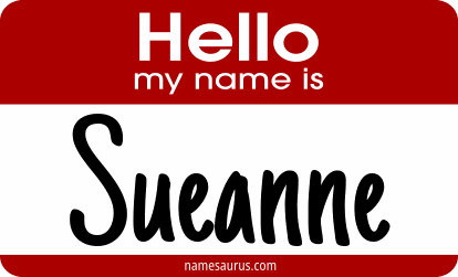 Hello my name is Sueanne png download