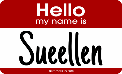 Hello my name is Sueellen png download