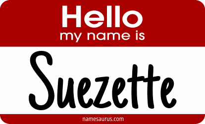 Hello my name is Suezette png download