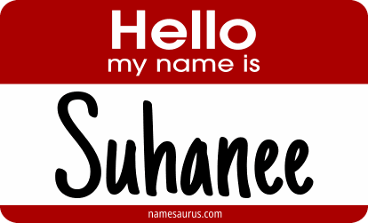 Hello my name is Suhanee png download