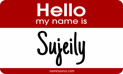 Hello my name is Sujeily png download