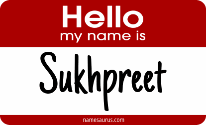 Hello my name is Sukhpreet png download