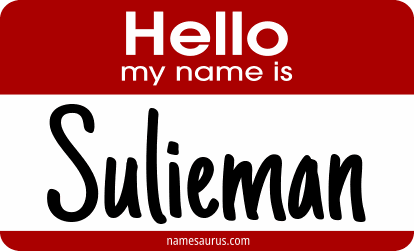 Hello my name is Sulieman png download