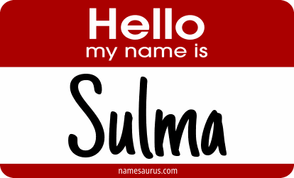 Hello my name is Sulma png download