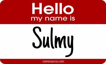 Hello my name is Sulmy png download