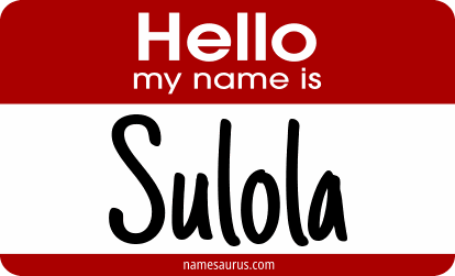 Hello my name is Sulola png download
