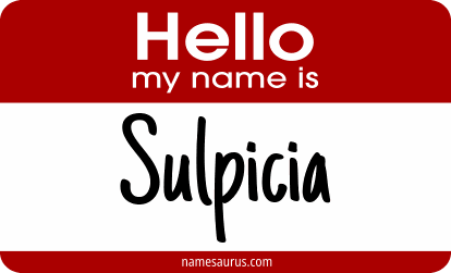 Hello my name is Sulpicia png download