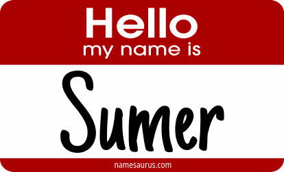 Hello my name is Sumer png download