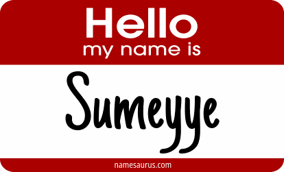 Hello my name is Sumeyye png download