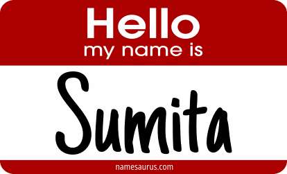 Hello my name is Sumita png download