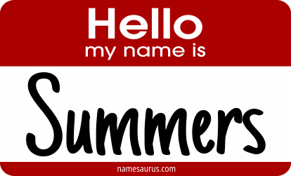 Hello my name is Summers png download