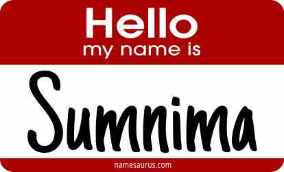Hello my name is Sumnima png download