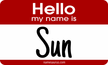 Hello my name is Sun png download
